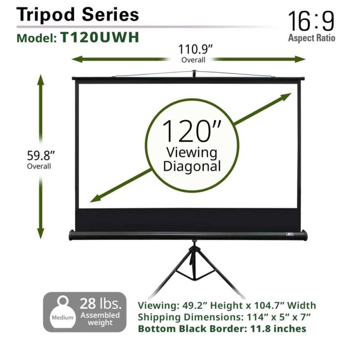 Màn chiếu 120-inch Elite Screens T120UWH