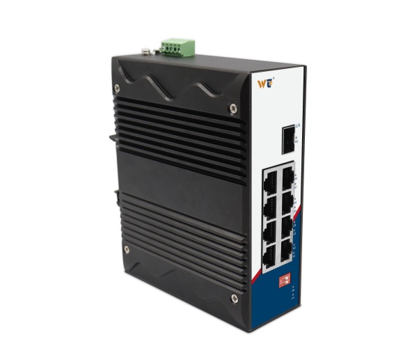 8-port Gigabit + 1-port 1000Base-X SFP Industrial DIN-Rail Switch WINTOP YT-RS239-1GF8GT