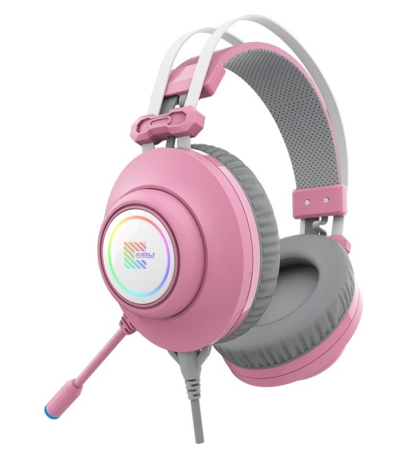 Tai nghe Headset Gaming ZIDLI SH320V Pink