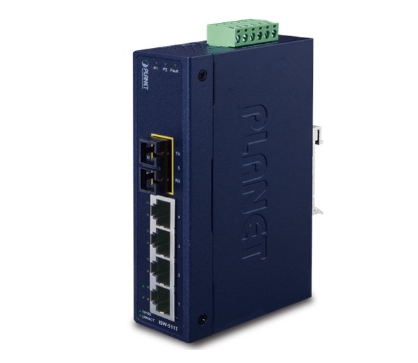 5-Port 10/100Mbps Industrial Switch PLANET ISW-511T