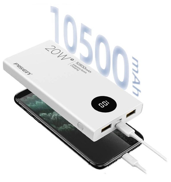 Pin sạc dự phòng 10500mAh PISEN TS-D306