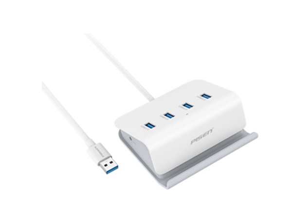 Hub chia 2in1 4 cổng USB3.0 PISEN NJ-HB02-A1000