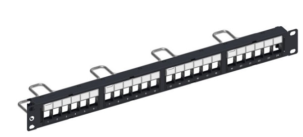 Patch panel 24-port CAT6 COMMSCOPE CPP-UDDM-SL-1U-24 (760237040)