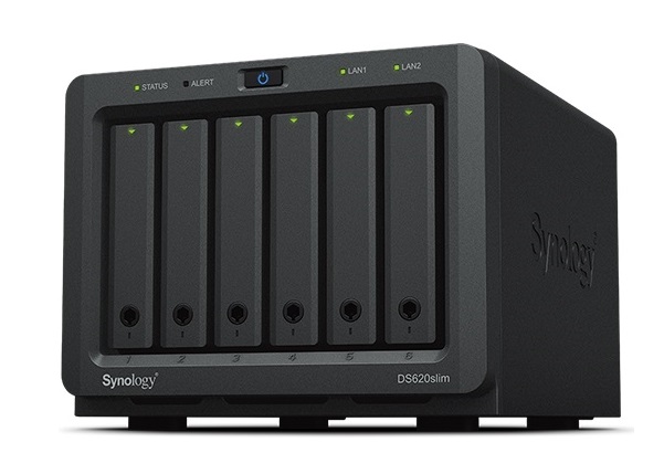 Thiết bị lưu trữ SYNOLOGY DS620slim