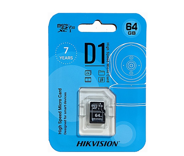 Thẻ nhớ IPC Smart D1 64GB HIKVISION HS-TF-D1(STD)/64G