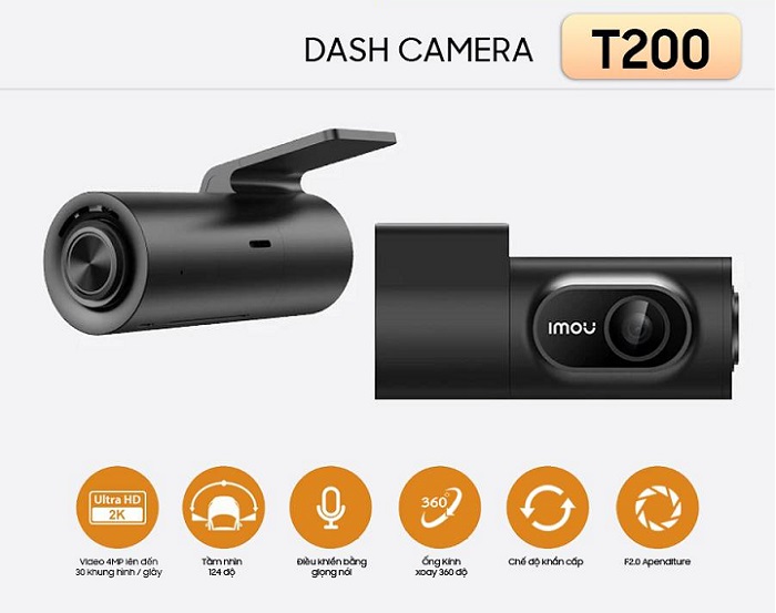 Camera hành trình IMOU T200 (DHI-DAE-LC1300WVR-T200)