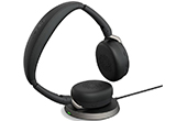 Tai nghe Jabra | Tai nghe Jabra Evolve2 65 Flex Link380c MS Stereo Wireless Charger (26699-999-889)