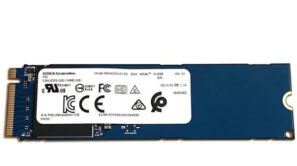 Ổ cứng SSD NVMe 512GB KIOXIA KBG40ZNV512G