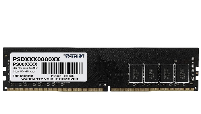 RAM Desktop DDR4-2666 16GB PATRIOT PSD416G26662