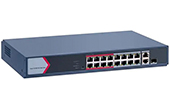 16 Port Fast Ethernet Smart PoE Switch HIKVISION DS-3E1318P-EI/M