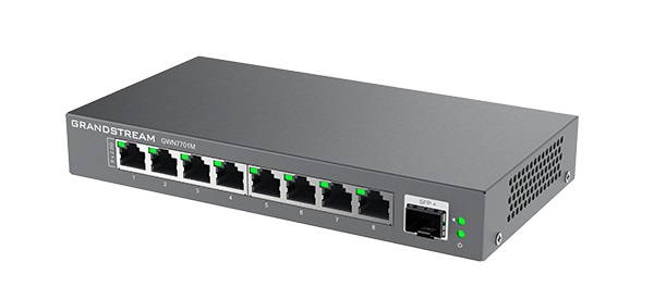 8-Port 2.5 Gigabit Unmanaged Network Switch Grandstream GWN7701M