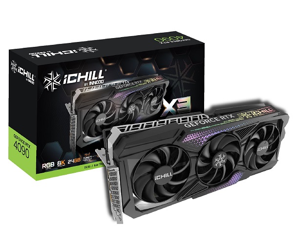 Graphics Card INNO3D GeForce RTX 4090 iChill X3