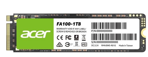 Ổ cứng SSD ACER FA100-1TB