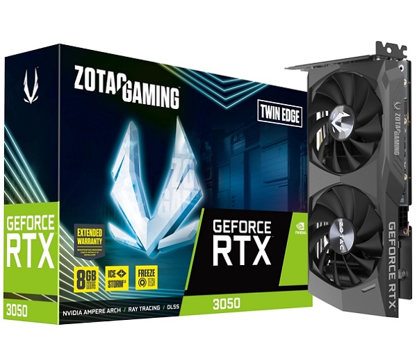 Gaming GeForce RTX 3050 Twin Edge ZOTAC ZT-A30500E-10M