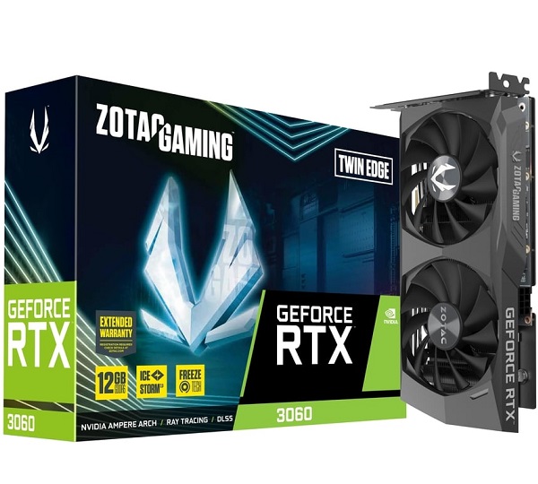 Gaming GeForce RTX 3060 Twin Edge ZOTAC ZT-A30600E-10M