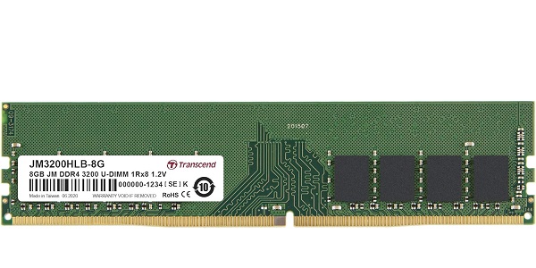 RAM Desktop DDR4-3200 8GB Transcend JM3200HLB-8G