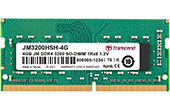 RAM Transcend | RAM Laptop DDR4-3200 4GB Transcend JM3200HSH-4G