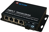 Media Converter GNETCOM | Media Converter GNETCOM GNC-6104FE-25A