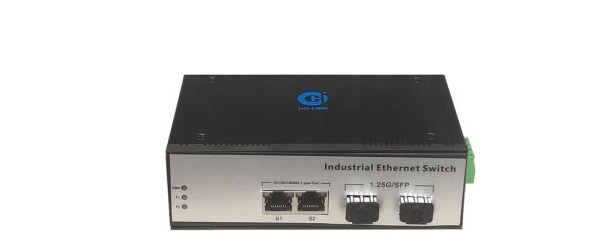 Bộ chuyển đổi quang công nghiệp 10/100/1000Mbps HO-LINK G-IES-2SFP2EG-20S