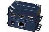 HDMI/VGA/DVI Fiber Converter HO-LINK | Bộ kéo dài HDMI qua cáp mạng 50/60M HO-LINK T-505