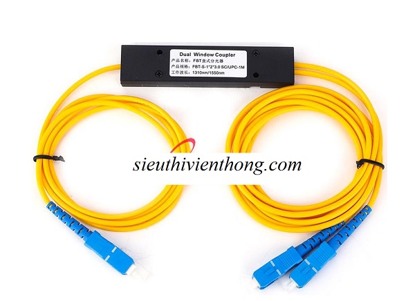 Bộ Splitter quang GNETCOM 1x2 SC/SC