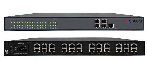 High Density (HD) FXS VoIP Gateway XORCOM GW0096S-45