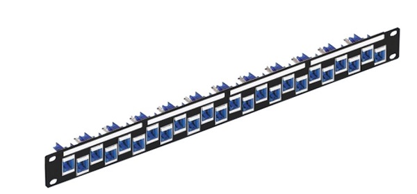 24-Port RJ45 Cat.6 Patch Panel R&M R795456