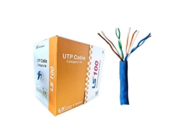 Cáp mạng 4 đôi Cat5E UTP LS UTP-E-C5G-E1VN-10.5X004P/BL