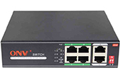 Thiết bị mạng ONV | 4-port 10/100M PoE Switch ONV H1064PLS