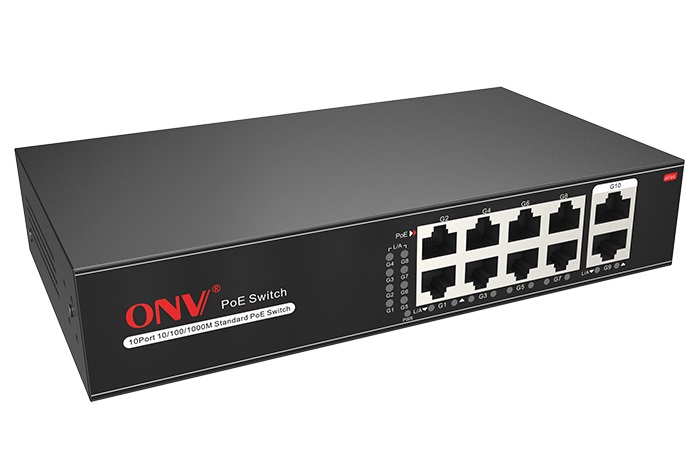 8-port Gigabit PoE Switch ONV H3108PS