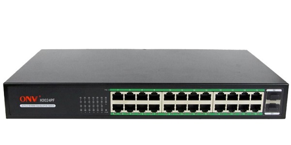 24-port Gigabit PoE Switch ONV H3024PF