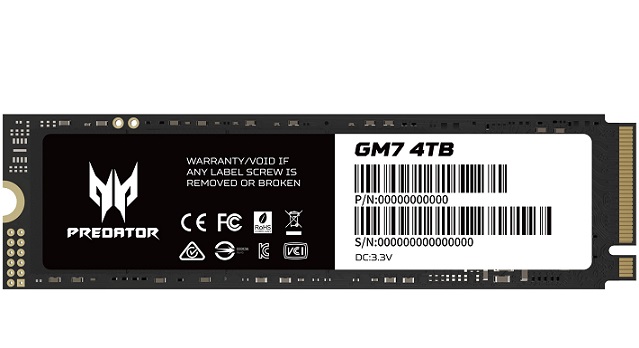 Ổ cứng SSD ACER GM7-4TB