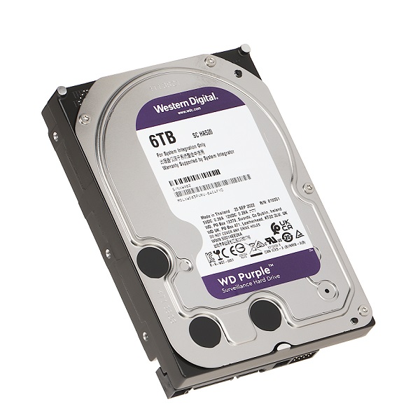 Ổ cứng chuyên dụng 6TB WESTERN PURPLE WD63PURU