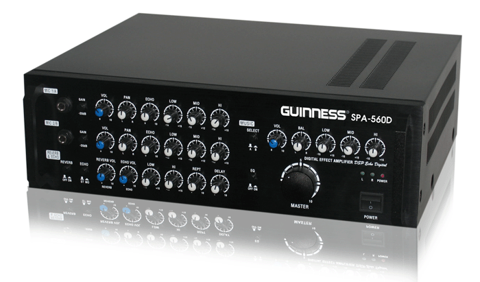 Stereo Mixing Amplifier GUINNESS SPA-560D