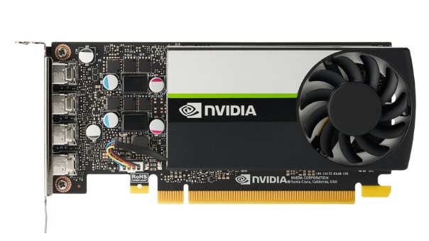 NVIDIA Quadro T1000 4GB 4mDP Graphics HP 20X22AA