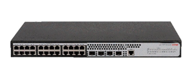 24-Port GE + 4-Port 1000Base-X SFP Managed Layer 2 Switch H3C S1850V2-28P-EI