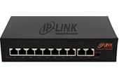 Thiết bị mạng IP-LINK | 8-Port 10/100Mbps PoE + 2-Port GE Switch IP-LINK IPL-08POE-1G