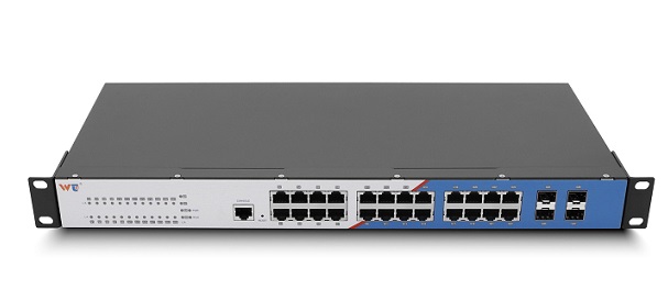 24-Port GE + 4-Port Gigabit SFP Layer 3 Managed Switch WINTOP YT-CM5728-4GF24GT