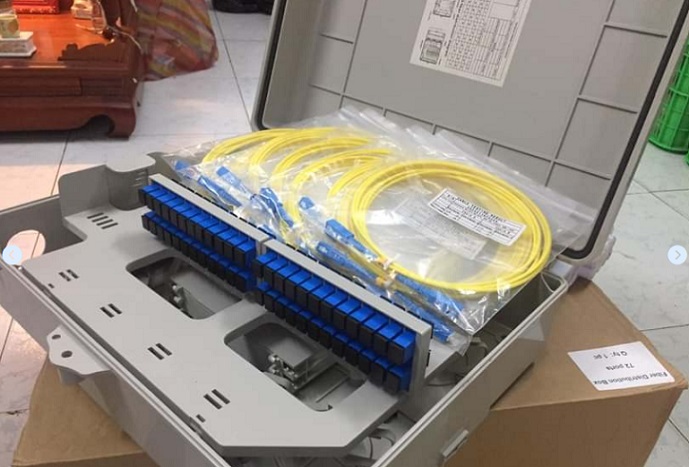 Hộp phối quang ODF bằng nhựa dùng ngoài trời 48FO FTTH