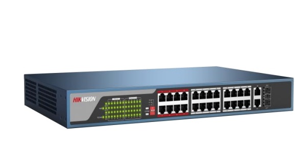 24-port 100Mbps Unmanaged PoE Switch HIKVISION DS-3E0326P-E