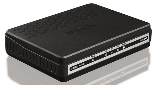 Router ADSL2/2+ D-Link DSL-526E