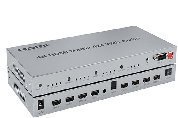 HDMI Matrix HDTEC 4x4