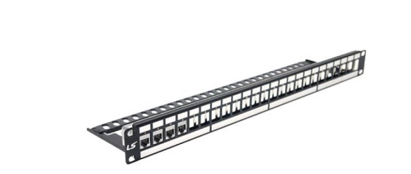 Patch Panel Empty 24-port LS CAT5E (LS-PP-C5E-24P-E1-ECO)