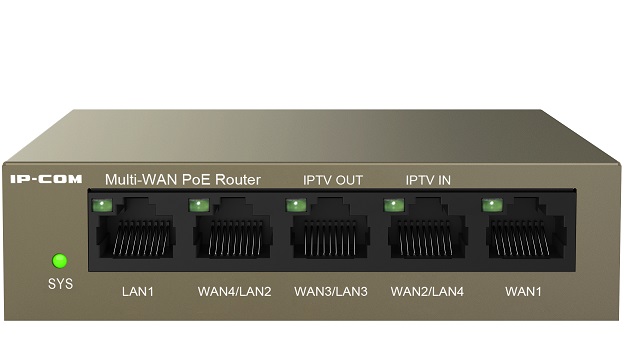 5-Port Cloud Managed PoE Router IP-COM M20-PoE