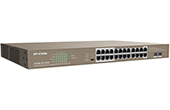 Thiết bị mạng IP-COM | 24GE+2SFP Ethernet Unmanaged PoE Switch IP-COM G1126P-24-410W