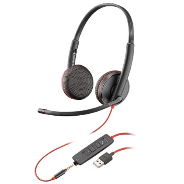 Tai nghe Headset Plantronics Blackwire C3225 USB-A (209747-201)