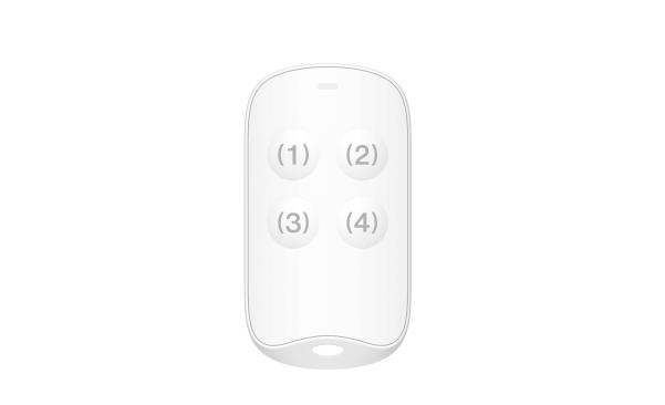 Keyfob không dây HIKVISION DS-PC2002-WECKV