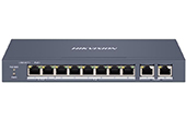 Switch PoE HIKVISION | 8 Port Fast Ethernet Smart PoE Switch HIKVISION DS-3E1310HP-EI