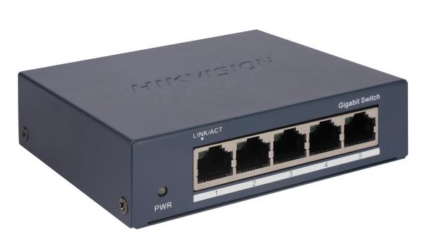 5-Port Gigabit Switch HIKVISION DS-3E0505-O