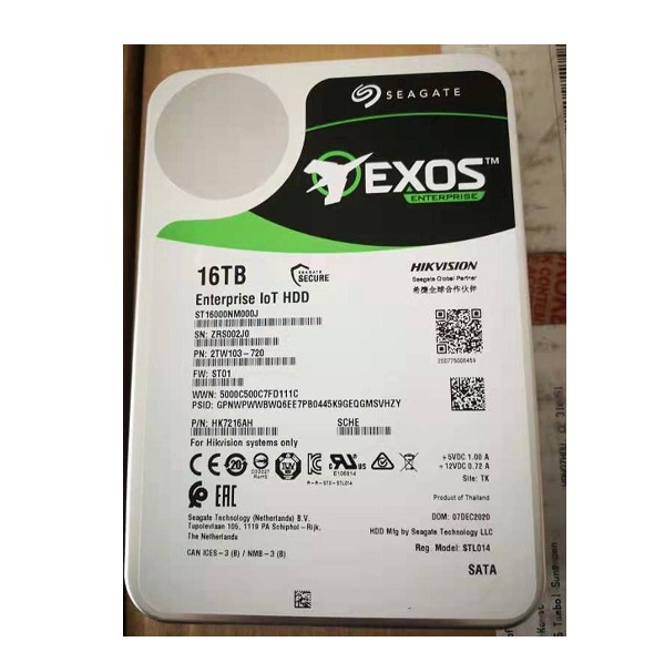 Ổ cứng HDD gắn trong HIKVISION DS-AIoT HDD HK7216AH/16T*1